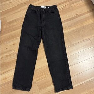 Justin Boots Men's Dark Gray Relaxed Jeans